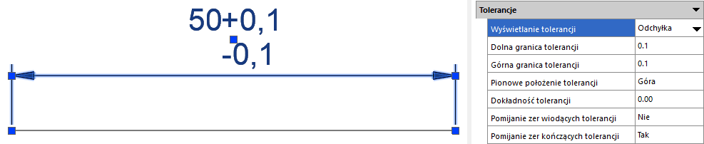 Tolerancja: odchyłka Tolerancja: odchyłka