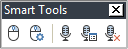 Pasek ikon Smart tools