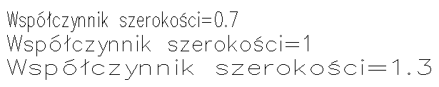 wspolczynnik szerokosci tekstu