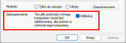 odblokowanie pliku netload w CAD