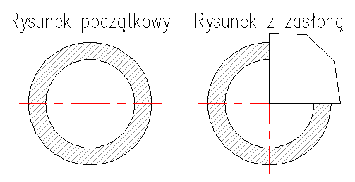 rysunek oraz zaslona