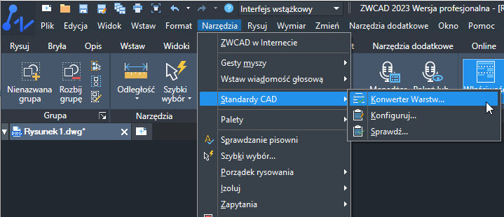 standardy cad