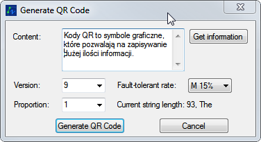 generator kodow qr