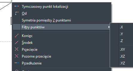 filtry punktow