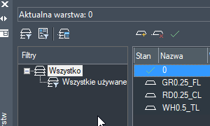 zwcad 2019 okno warstw