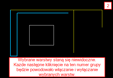 Przełącz widoczność grupy 2