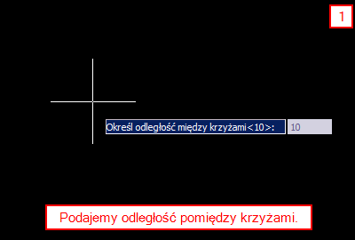 Wstaw siatkę krzyży 1