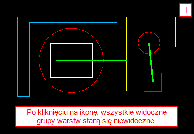 Wyłącz widoczność wszystkich grup 1