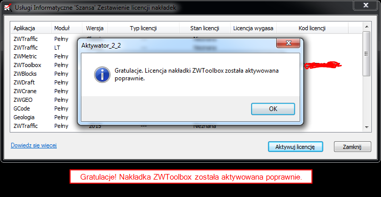 Aktywuj ZWToolbox Classic 3