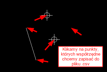 Zapisz wskazane współrzędne w pliku csv 1