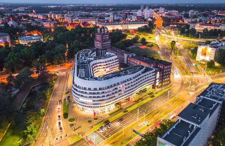 Hilton hotel we Wrocławiu