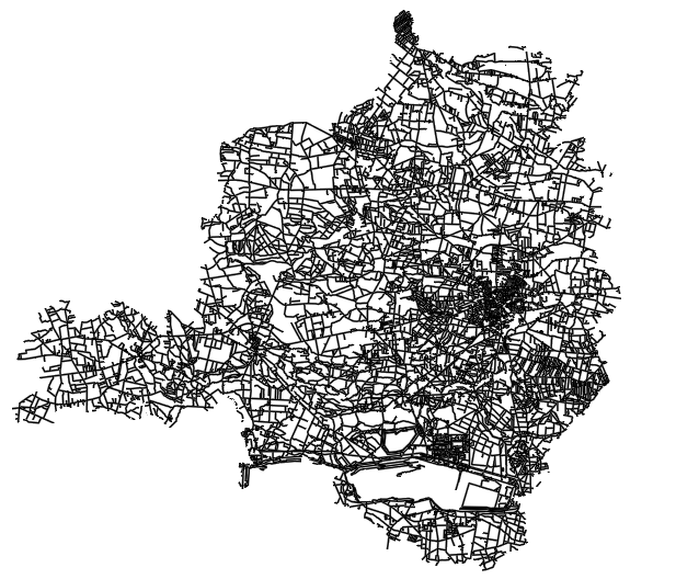 Ulice Bełchatowa w ZWCADzie