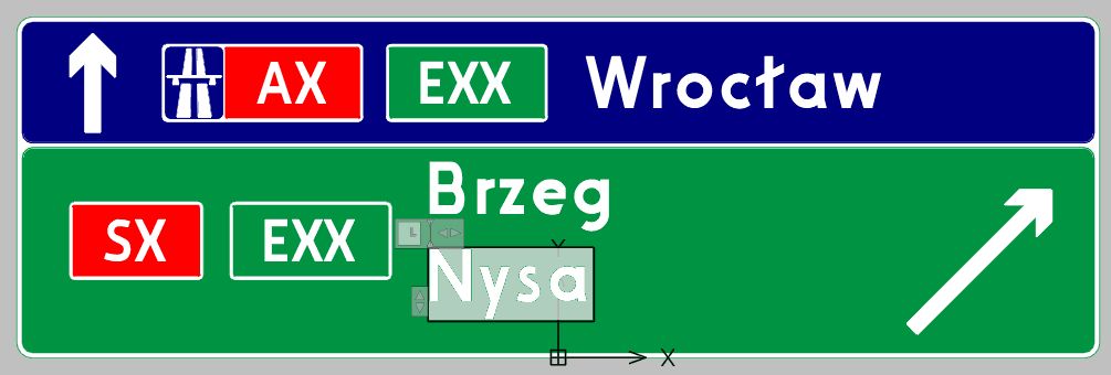 Edycja tekstu w szablonie Edycja tekstu w szablonie