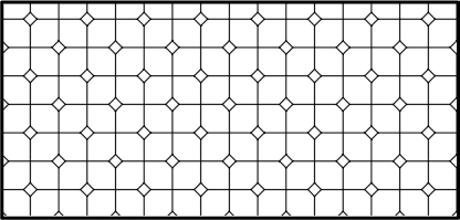 Kreskowanie CTYSQMK2 - mozaika 2 Kreskowanie CTYSQMK2 - mozaika 2