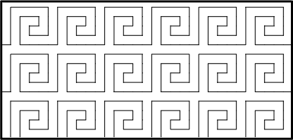 Kreskowanie EGYPT - wzór egipski Kreskowanie EGYPT - wzór egipski
