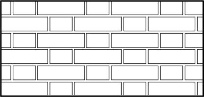 Kreskowanie FBBRICKC - cegła, wariant C Kreskowanie FBBRICKC - cegła, wariant C