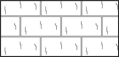 Kreskowanie MSBLOCKC - bloki regularne, wariant C Kreskowanie MSBLOCKC - bloki regularne, wariant C