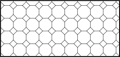 Kreskowanie OCTAGON - ośmiokąty Kreskowanie OCTAGON - ośmiokąty