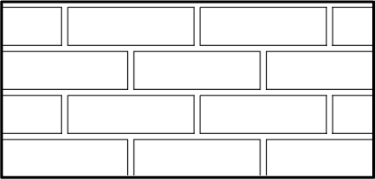 Kreskowanie RBBRICKC - Cegła RB, wariant C Kreskowanie RBBRICKC - Cegła RB, wariant C