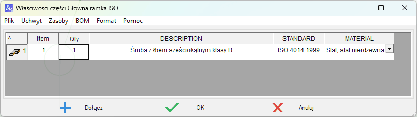 Wstawianie balonu w ZWCADzie MFG