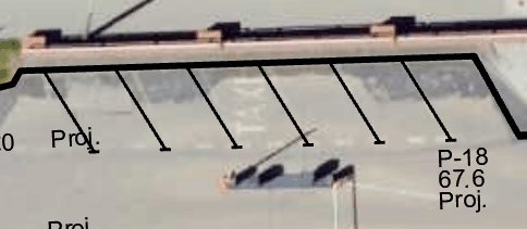 Miejsca parkingowe narysowane w ZWCADzie Miejsca parkingowe narysowane w ZWCADzie