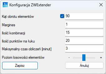 Ustawienia układania obiektów Ustawienia układania obiektów