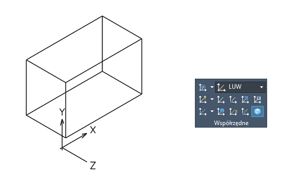 Obrócony LUW