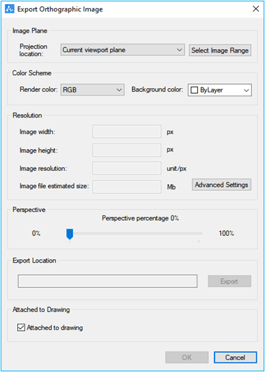 Eksport zdjęcia ortofotograficznego