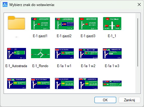 Szablony znaków drogowych Szablony znaków drogowych