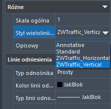 Właściwości stylu odnośnika