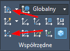 Współrzędne - edycja układu