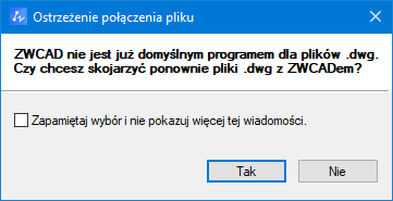 wybor domyslnego programu cad