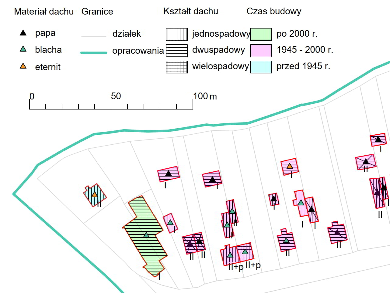 Wycinek plany zagospodarowania terenu wykonany w ZWCAD wycinek plany zagospodarowania terenu