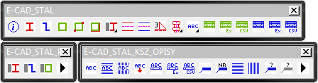 e cad stal menu