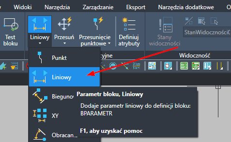 Parametr liniowy w ZWCADzie