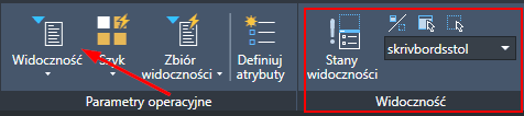 Parametr widoczności w ZWCADzie