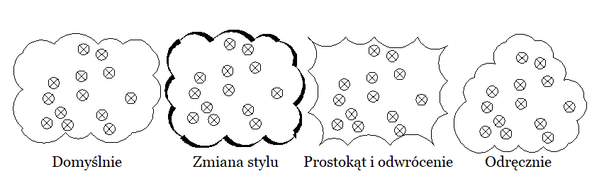 Tworzenie chmurki rewizji w ZWCAD