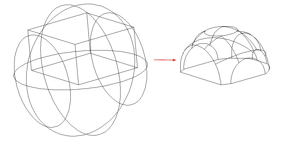 Tworzenie obiektu 3D za pomocą przenikania