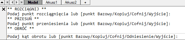 Możliwości obracania obiektu poprzez uchwyty