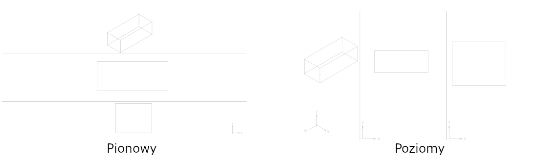 Rzutnia pionowa i pozioma w programie ZWCAD