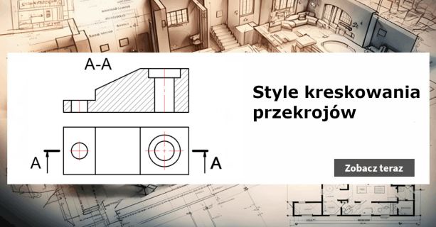 Wzory kreskowania przekrojów w ZWCAD: przykłady, legenda i pełna lista stylów