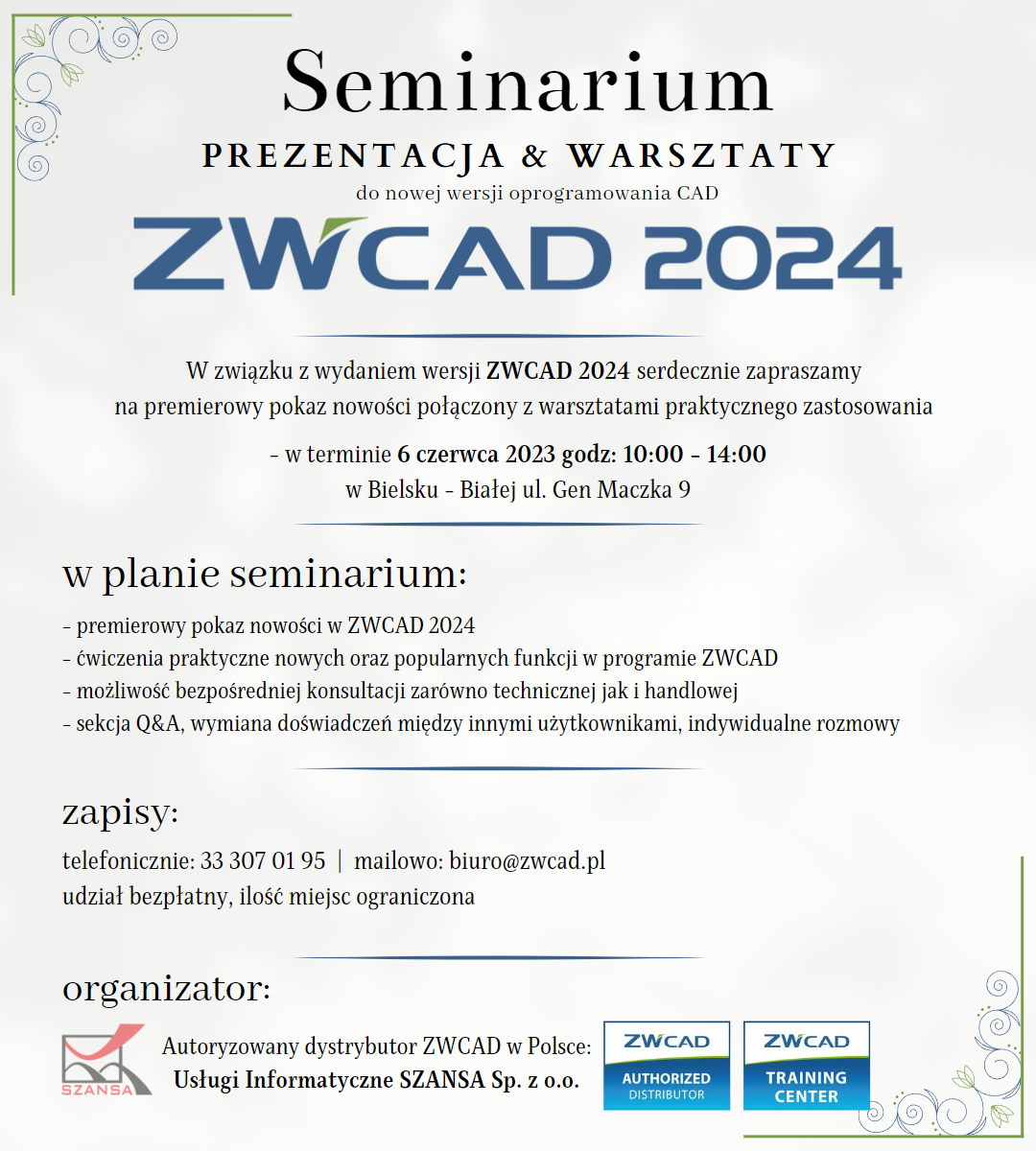 zaproszenie na seminarium 06.06.2023