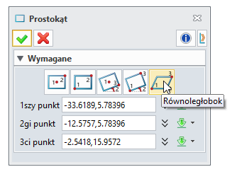 zw3d rysowanie rownolegloboku