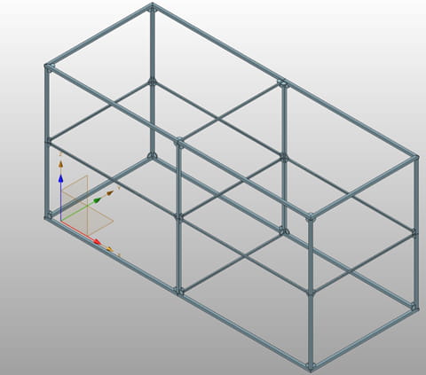 rama w module struktura