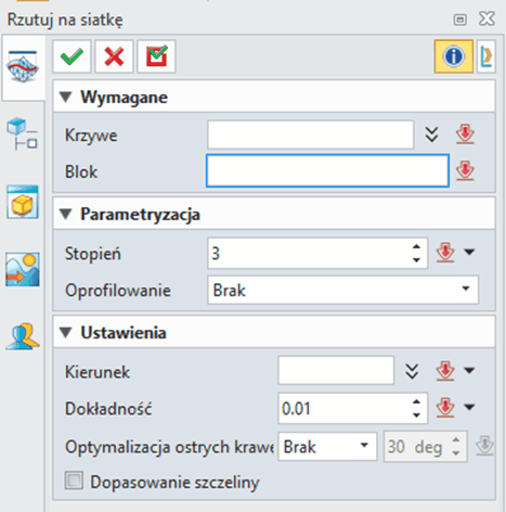 Rzutuj na siatkę Rzutuj na siatkę