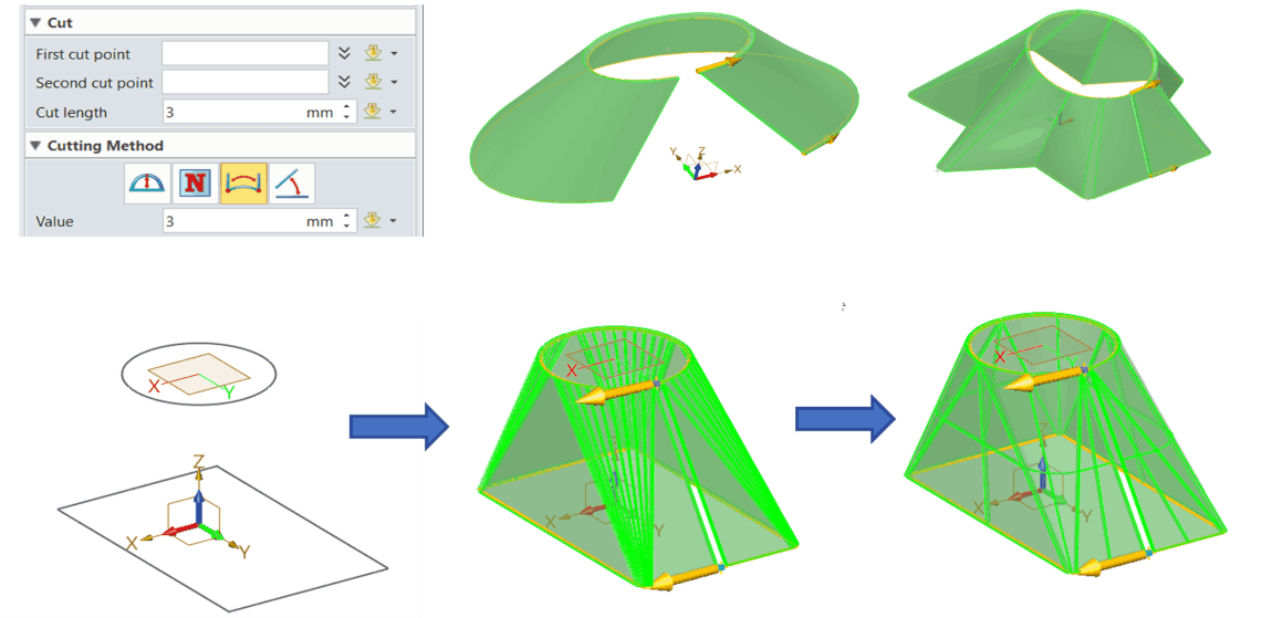 ZW3D 2023 nowe opcje tworzenia elementow blaszanych